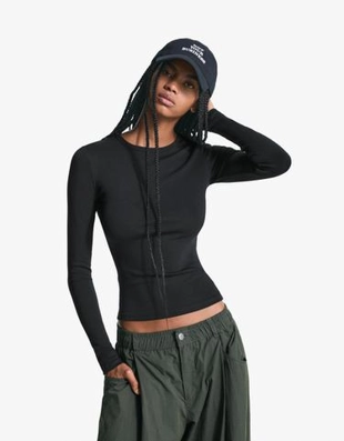 Bershka Топ с длинными рукавами