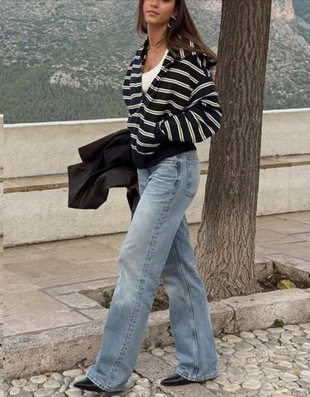 Bershka Джинсы в стиле бойфренд