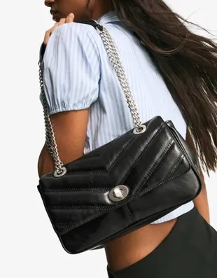 Стеганая сумка на плечо из искусственной кожи- Заказать в России