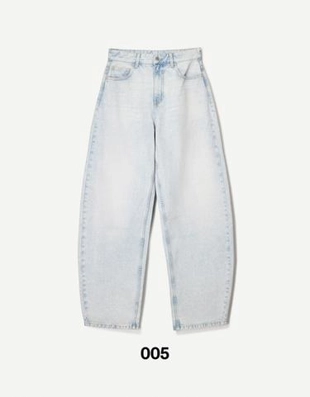 Bershka Джинсы BARREL с широкими штанинами
