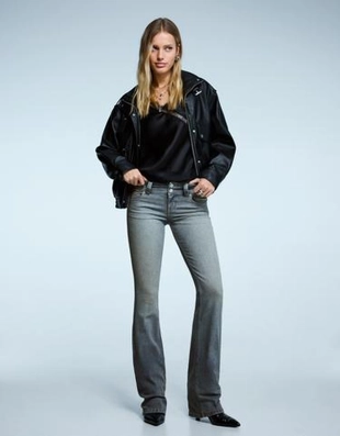 Bershka Джинсы BOOTCUT с клапанами