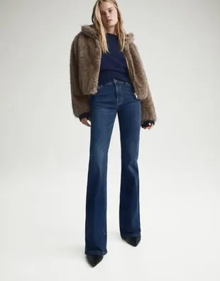 Джинсы клеш