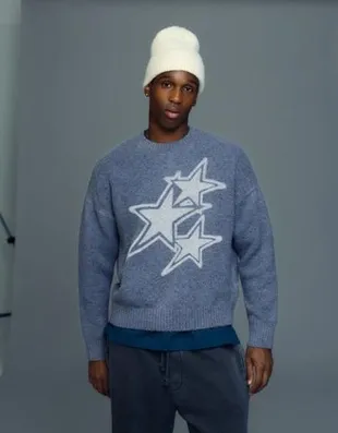 Свитер с принтом