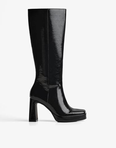 Bershka HIGH-HEEL PLATFORM BOOTS