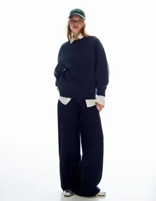 Толстовка оверсайз с карманами