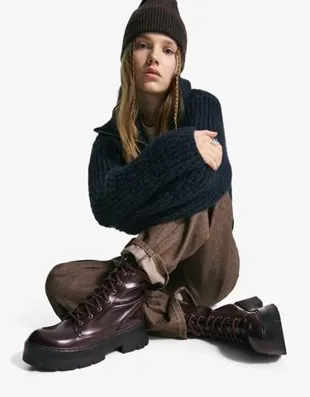 Ботильон на шнуровке- Заказать в России