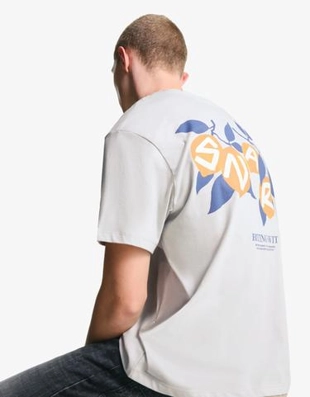 Bershka Футболка с коротким рукавом и принтом купить с доставкой.