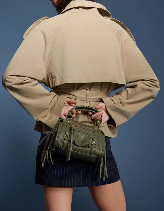 Bershka Небольшая сумка-боулинг