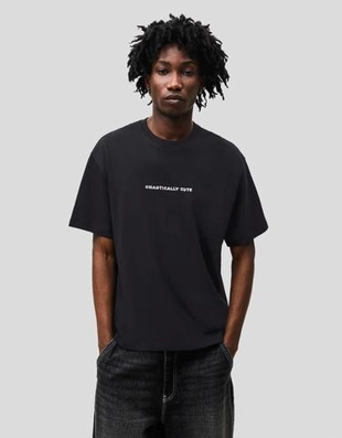 Bershka Футболка FUGGLERS с короткими рукавами и принтом