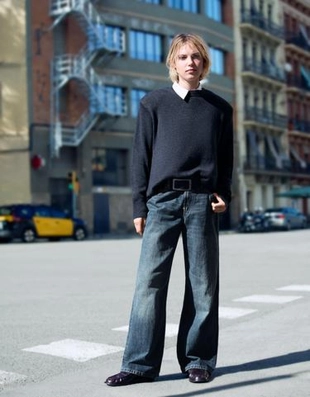 Bershka Джинсы свободного кроя купить с доставкой.