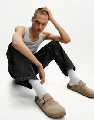 Сабо с пряжкой- Заказать в России