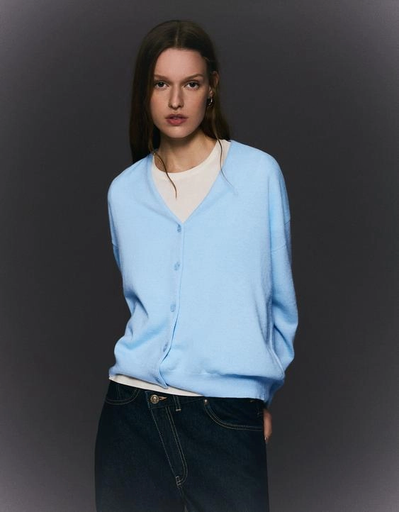 Bershka Базовый кардиган