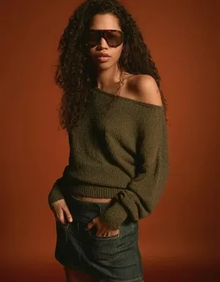 Асимметричный свитер