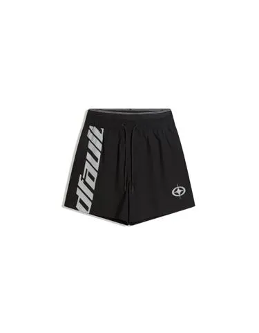 Плавки свободного кроя с двойным поясом и принтом- Заказать в России