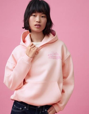 Худи BIBBLE с капюшоном и принтом