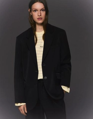 Bershka Блейзер оверсайз купить с доставкой.