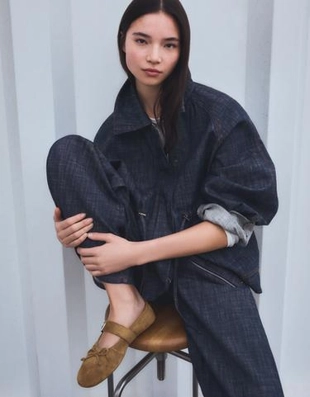 Bershka Балетки с пряжкой