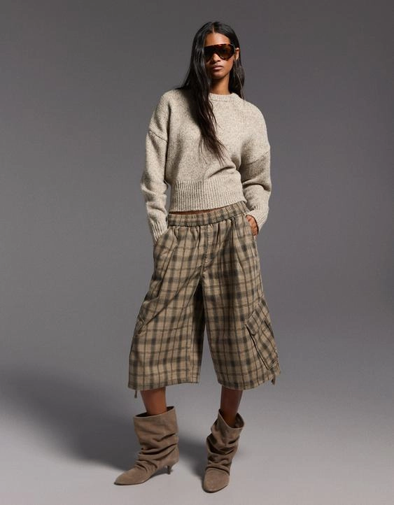 Bershka Шорты в клетку