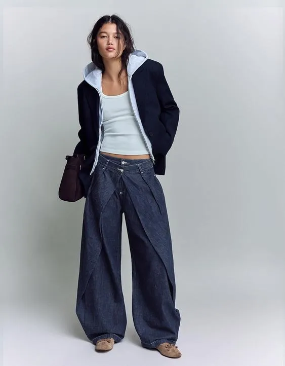 Джинсы-бананы- Заказать в России