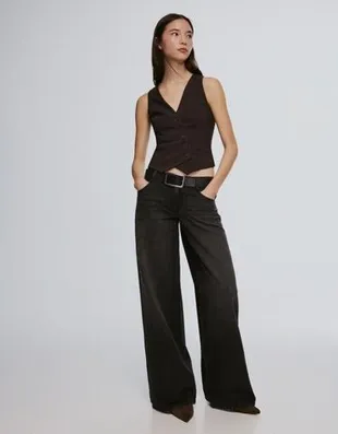 Bershka Жилет в полоску