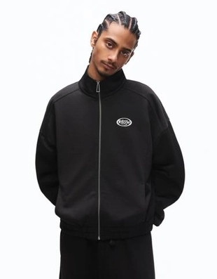 Bershka Толстовка на молнии с принтом купить с доставкой.