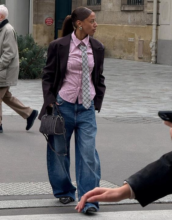 Bershka Галстук в клетку