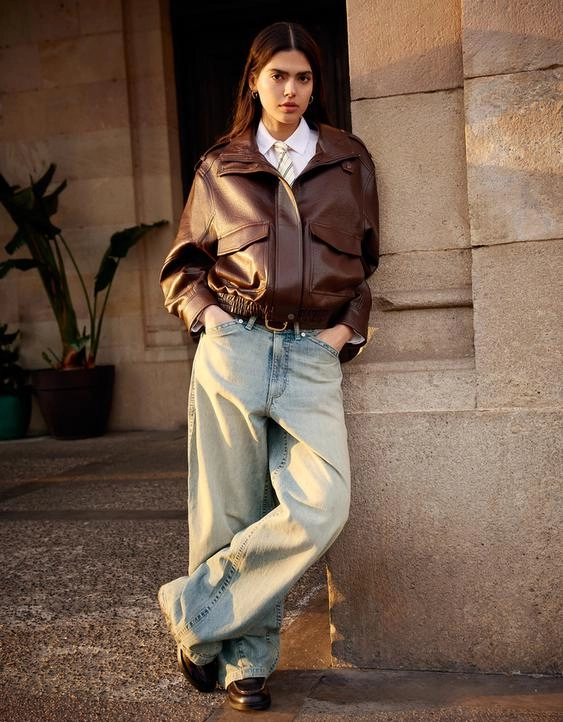 Bershka Джинсы супер свободного кроя с низкой посадкой купить с доставкой.