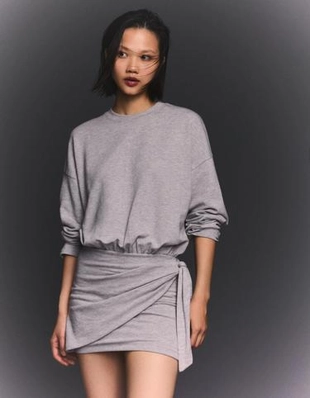 Bershka Мини-платье из модала