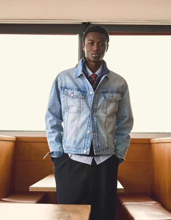 Джинсовая куртка- Заказать в России