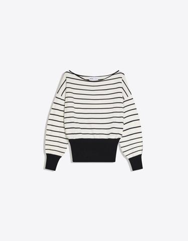 Bershka Асимметричный свитер с принтом купить с доставкой.