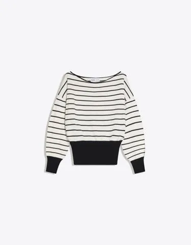 Асимметричный свитер с принтом- Заказать в России