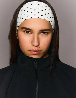 Набор из 2 резинок для волос с принтом- Заказать в России