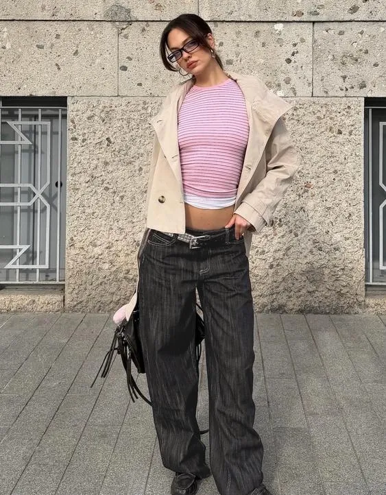 Джинсы baggy barrel с низкой посадкой- Заказать в России