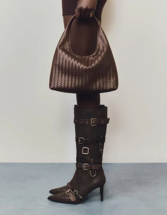 Плетеная сумка-мешок- Заказать в России