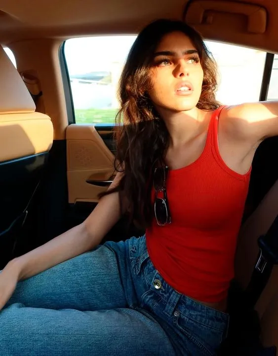 Майка в рубчик