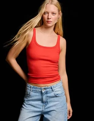 Майка в рубчик- Заказать в России