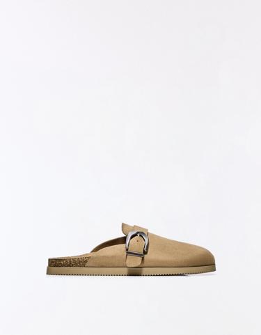 Сабо с пряжкой- Заказать в России