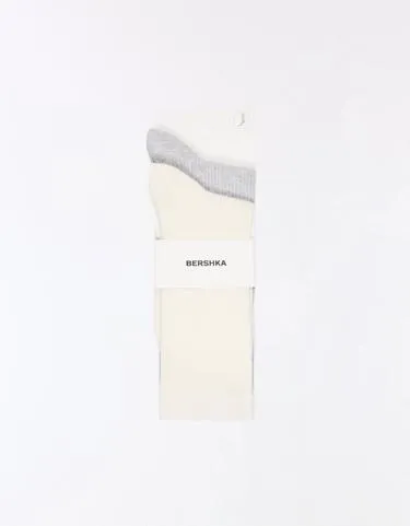 Базовые носки в рубчик- Заказать в России