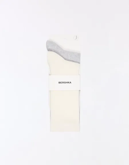 Базовые носки в рубчик- Заказать в России