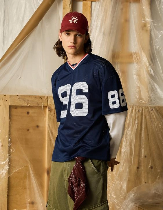 Bershka Лонгслив из сетчатой ткани