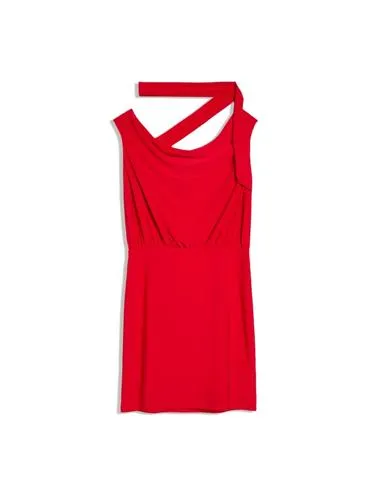 Мини-платье с вырезом «кармен»- Заказать в России