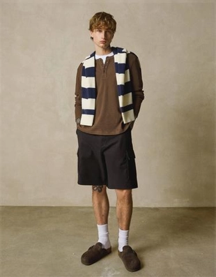 Bershka Широкие шорты карго