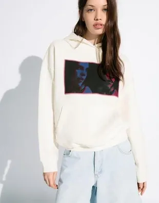 Худи с принтом Билли Айлиш- Заказать в России