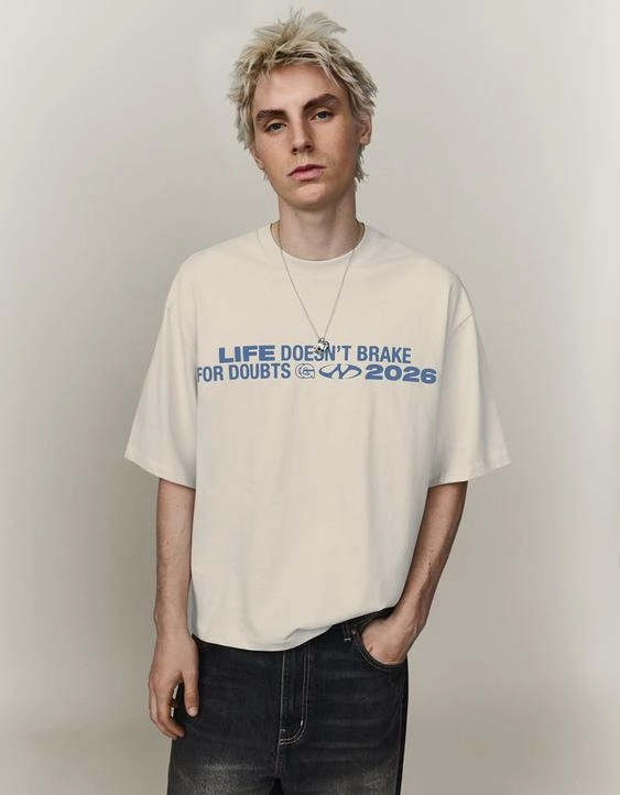 Bershka Футболка с короткими рукавами и принтом