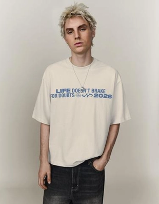 Bershka Футболка с короткими рукавами и принтом