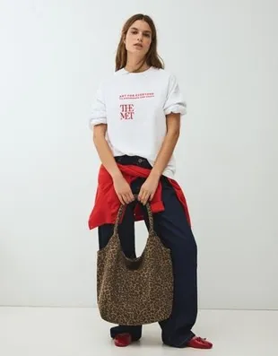 Сумка с анималистическим принтом- Заказать в России