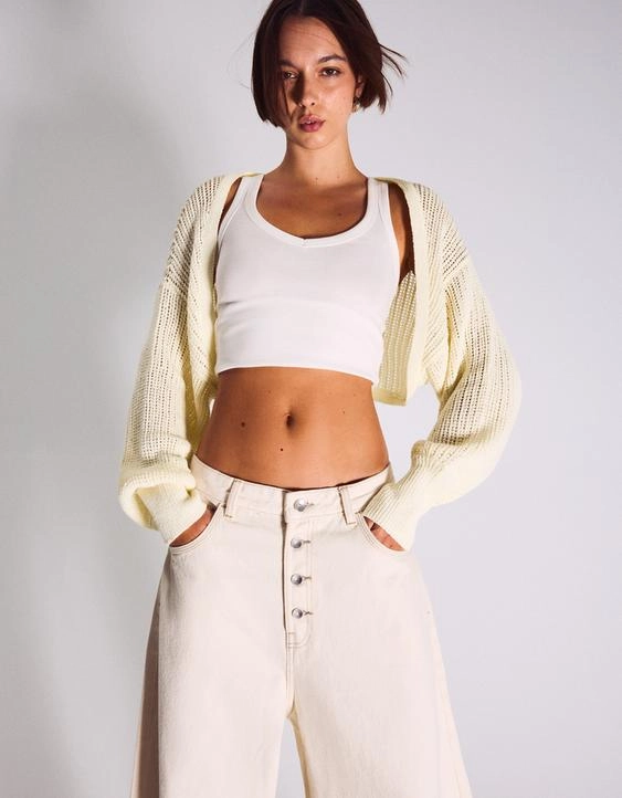 Bershka Кардиган в стиле рустик купить с доставкой.