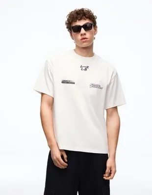 Футболка с принтом «Форсаж» и короткими рукавами