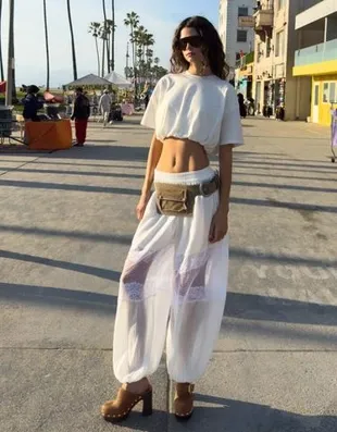 Шаровары с кружевом- Заказать в России