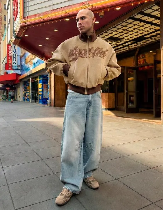 Куртка из искусственной замши